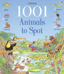Child Nature Book 1001 Animals to Spot