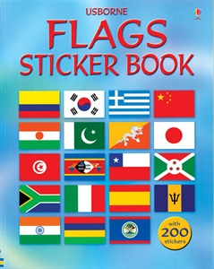 Flag sticker book