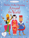 sticker dollyl dressing around the world