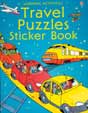 child travel puzzles sticker book